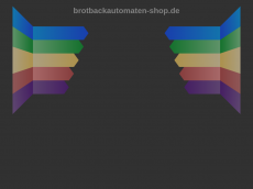 Screenshot der Domain brotbackautomaten-shop.de