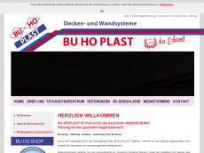 Screenshot der Domain bu-ho-plast.de