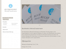 Screenshot der Domain buchbinderinnen-bielefeld.de