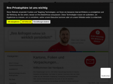Screenshot der Domain buchbinderpappe.de
