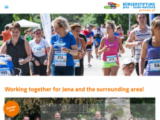 Screenshot der Domain buergerstiftung-jena.de