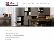 Screenshot der Domain buero-siedel.de