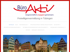 Screenshot der Domain bueroaktiv-tuebingen.de