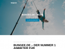 Screenshot der Domain bungee.de