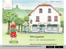 Screenshot der Domain burgapotheke-online.de