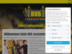 Screenshot der Domain bvb-lernzentrum.de