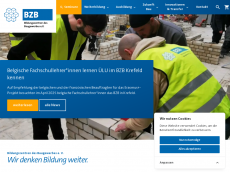 Screenshot der Domain bzb-akademie.de