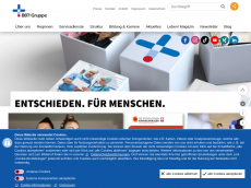 Screenshot der Domain bzmgh.de