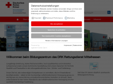 Screenshot der Domain bzmh.de