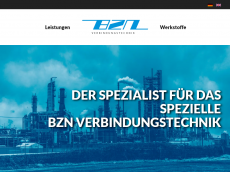 Screenshot der Domain bzn-verbindungstechnik.de