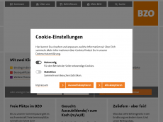 Screenshot der Domain bzo.de