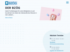 Screenshot der Domain bzoeg.de