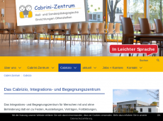 Screenshot der Domain cabrizio.de