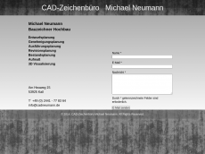 Screenshot der Domain cadneumann.de