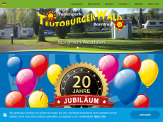 Screenshot der Domain campingteutoburgerwald.de