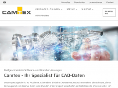 Screenshot der Domain camtex.de