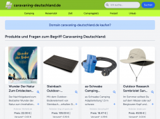 Screenshot der Domain caravaning-deutschland.de