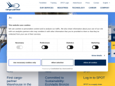 Screenshot der Domain cargo-partner.com