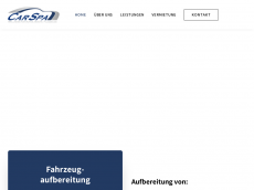 Screenshot der Domain carspa.de
