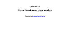 Screenshot der Domain cdware.de