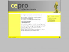 Screenshot der Domain ce-pro.de
