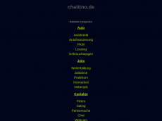 Screenshot der Domain chattino.de