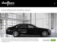 Screenshot der Domain chauffeurs.de