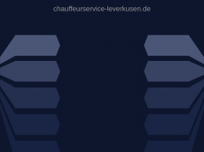Screenshot der Domain chauffeurservice-leverkusen.de