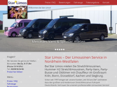 Screenshot der Domain chauffeurservice-limousinenservice.de