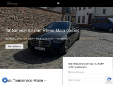 Screenshot der Domain chauffeurservice-maier.de