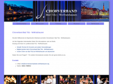 Screenshot der Domain chorverband-bt-wor.de