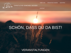 Screenshot der Domain christliche-gemeinde-giessen.de