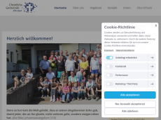 Screenshot der Domain christliche-gemeinde-kirrlach.de