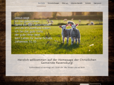 Screenshot der Domain christliche-gemeinde-ravensburg.de
