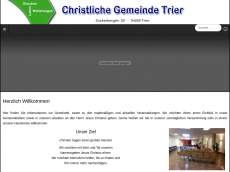 Screenshot der Domain christliche-gemeinde-trier.de