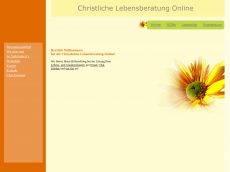 Screenshot der Domain christliche-lebensberatung-online.de