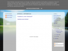 Screenshot der Domain christliche-lebensberatung.blogspot.com
