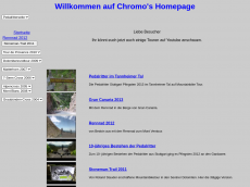Screenshot der Domain chromogries.de