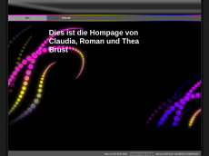 Screenshot der Domain claudiabrust.de