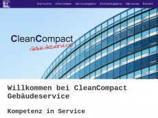 Screenshot von clean-compact.de