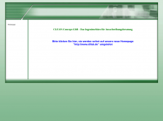 Screenshot der Domain clean-concept-gbr.de