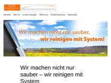 Screenshot der Domain clean-concept-heidelberg.de