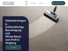 Screenshot der Domain clean-conzept.de