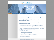 Screenshot der Domain clean-crew.de