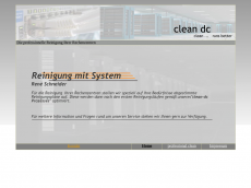Screenshot der Domain clean-dc.de