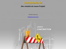 Screenshot der Domain cloudmania.de