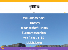 Screenshot der Domain club-renault16.de