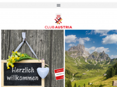 Screenshot der Domain clubaustria.de