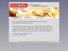 Screenshot der Domain codatec-gmbh.de