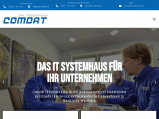 Screenshot der Domain comdat-edv.de